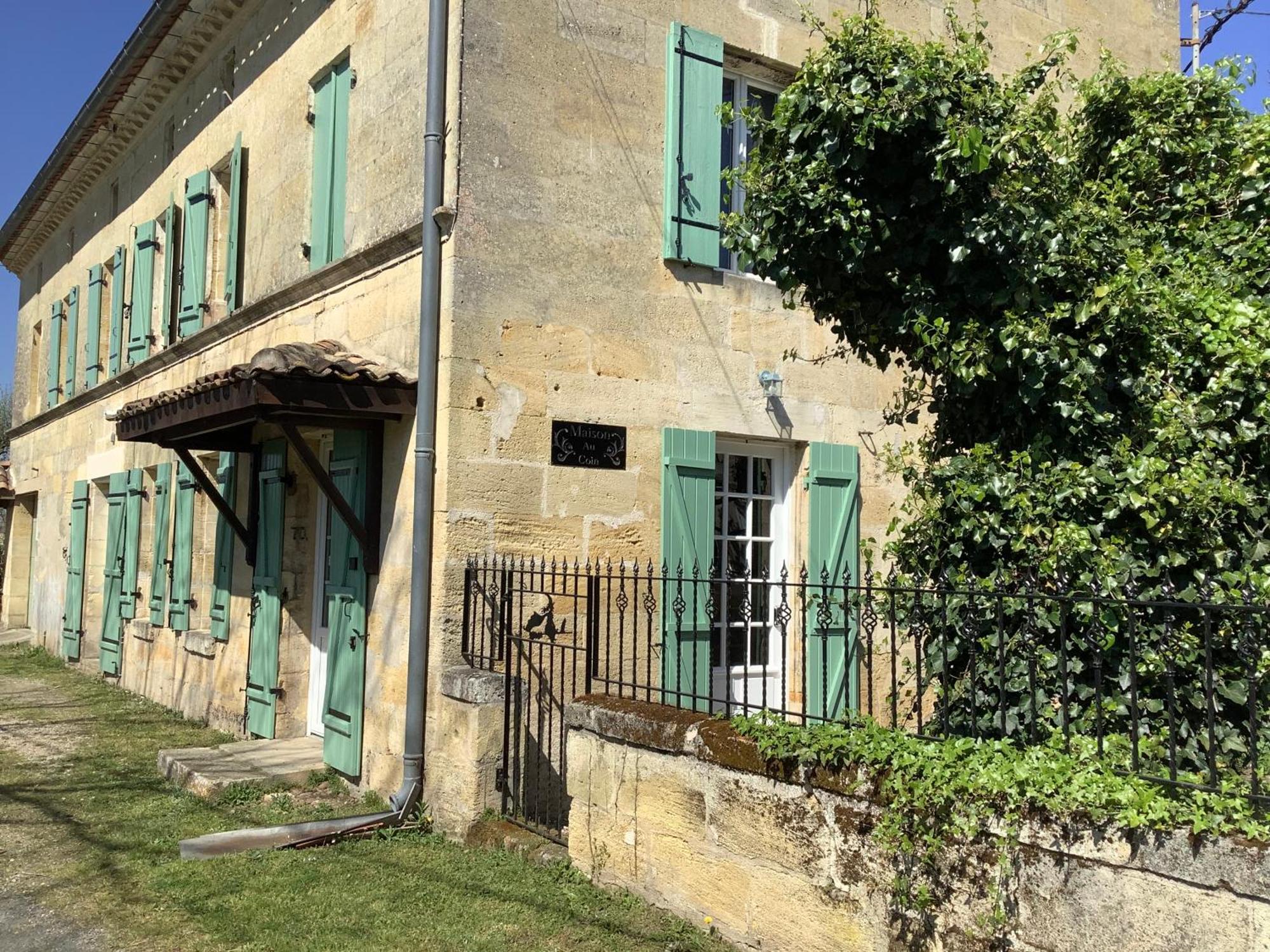 Maison Au Coin, Proche St Emilion Sainte-Terre 外观 照片